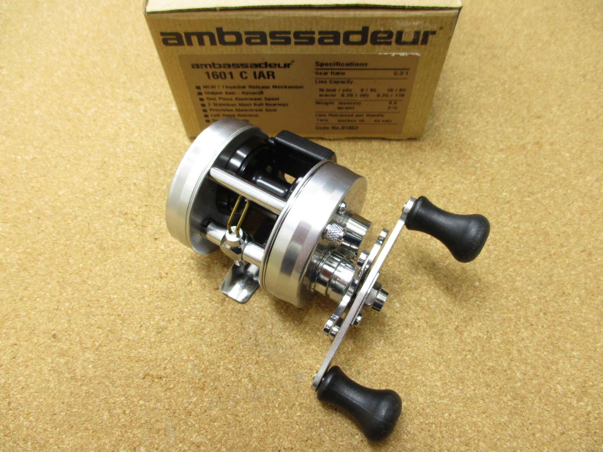 Abu Garcia Ambassadeur 1601C IAR - リール